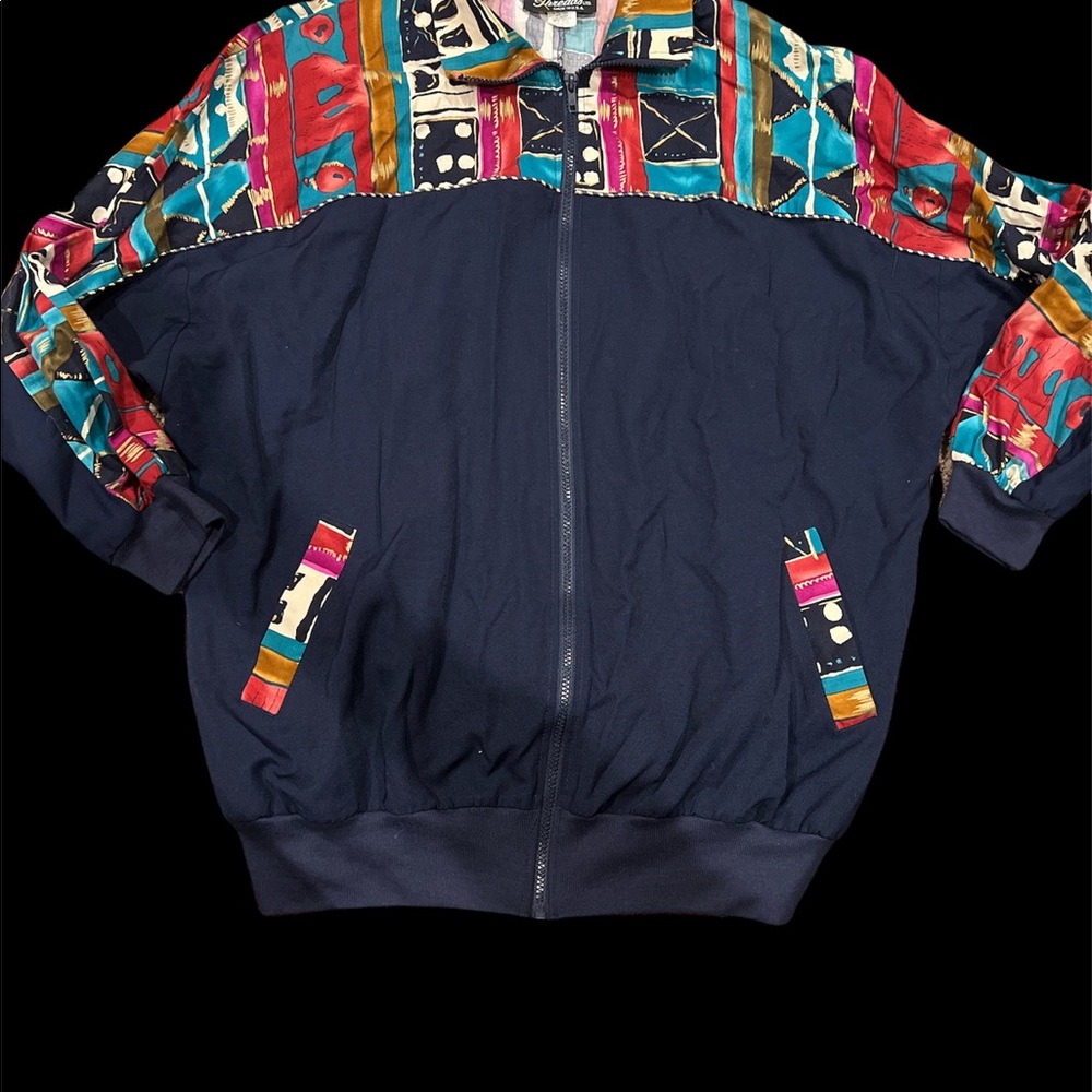 Vintage Silver Threads lightweight jacket